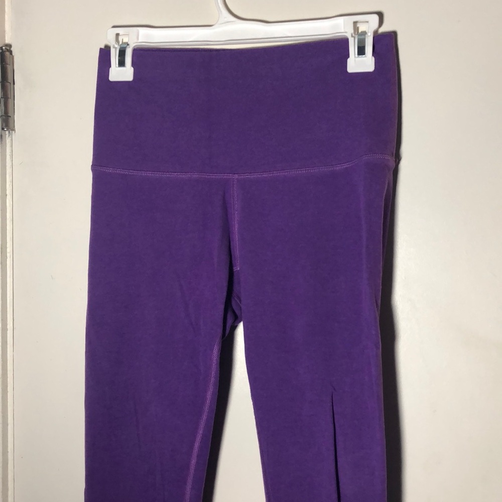 Lululemon Full Length Workout Pant Purple: 8